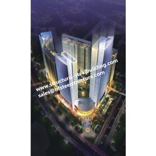 Residential Building Apartments Builders And Commercial Multi-storey Steel Buildings Contractor in China