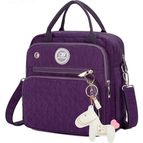 Mom Diaper Bag Waterproof Nylon Baby Nappy Bag Women Travel Backpakc for Baby Nursing Maternity Bag bolsa maternidade 4 Colors