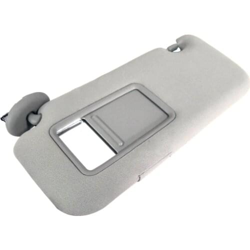 100% new Car Left Sun Visor Makeup Mirror Gray Fit for Toyota Corolla 2009 2010 2011 2012 2013