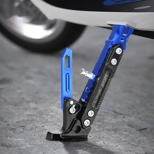 1Pcs Adjustable Foot Side Motorcycle Kickstand Sfor Electric Motorbike Parking Foot Side Support Parking Kick