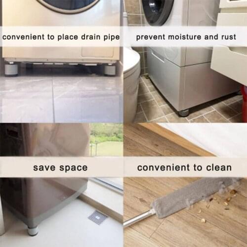 Anti-slip And Noise-reducing Washing Machine Feet Non-slip Mats Refrigerator Anti-vibration pad 2/4pcs Kitchen Bathroom Mat