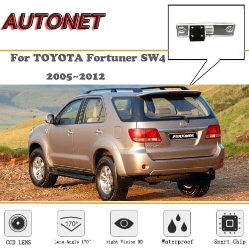 AUTONET Rear View camera For TOYOTA Fortuner SW4 For Tuner 4/CCD/Night Vision/Reverse Camera/Backup Camera/license plate camera