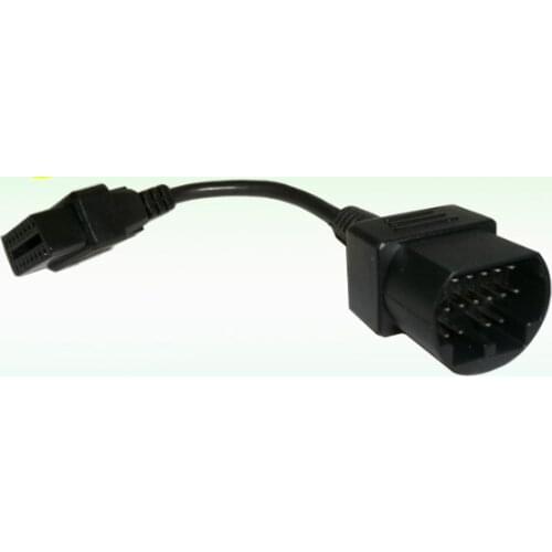 Car OBD Diagnostic Cable OBD 2 adaptor forMazda 17 Pin to 16 Pin obd2 Auto Scanner Male to Female For Mazda 10pcs