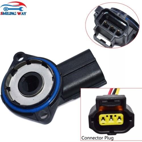 Throttle Position Sensor TPS & Connector Wire Harness Pigtail Plug For Ford Cougar Focus KA Mondeo Puma 988F9B989BB, 988F9B989BA