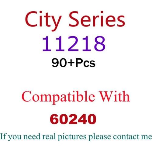 90Pcs 11218 Building Block Toy City Series 60240 Assembled Building Block Childrens Toy Gifts