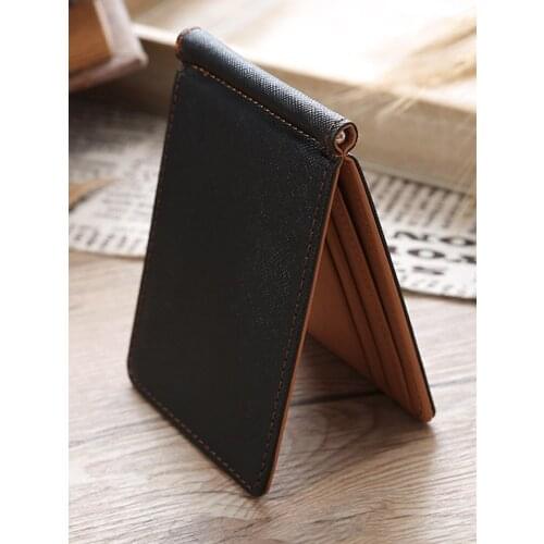 Q 4 Colors PU Leather Money Bag Short Skin Luxury Brand Wallets for Men Purse Card Holder Fashion Purses Money Bag