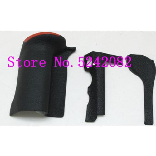 A Set of 3PCS New original Bady rubber (Grip+left side+thumb) repair parts For Nikon D500 SLR