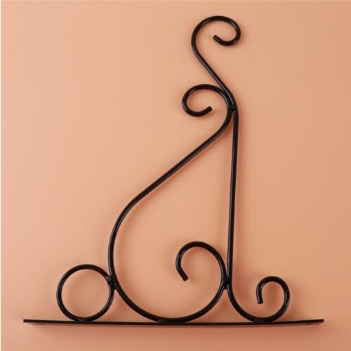 New Creative Wrought Iron Pendant Plant Stand Flower Pot Hook Frame Garden Decoration Plant Stand Flower Pot Hooks Holder
