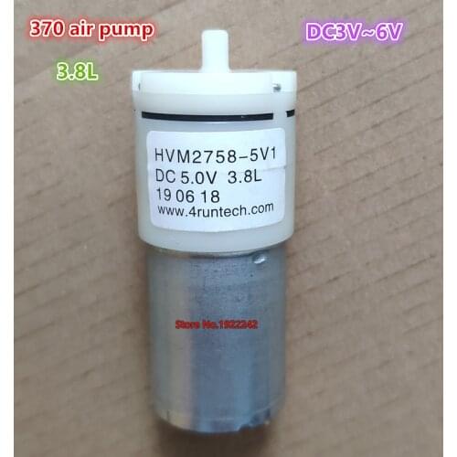 Brand new port 4.2mm Mini pump DC6V high quality 370 Air pump quiet booster pump