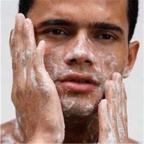 Mens Algae Mud Oil-control Shrink Pores Facial Cleanser 130g