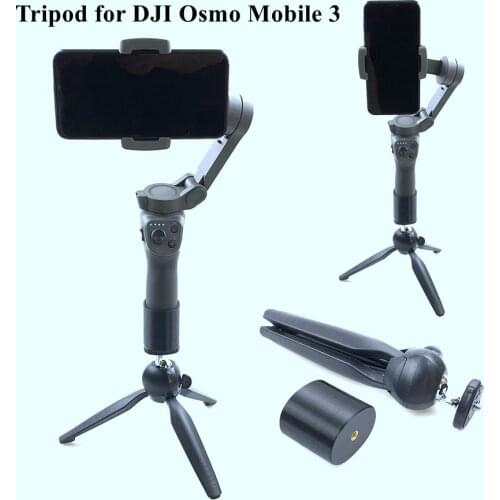 OSMO Mobile 3 Portable Mini Tripod Stabilizer Handheld Gimbal Mount Stand Support Extend for DJI OSMO Mobile 3 Tripod Bracket
