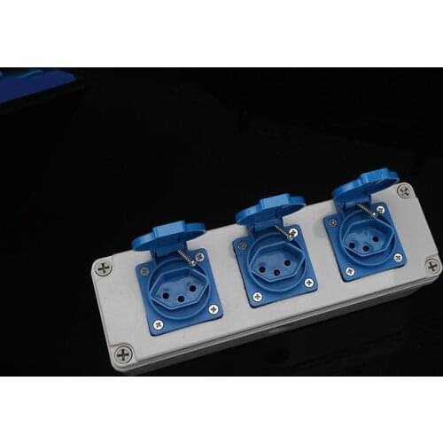 Switzerland Power Socket,3 Swiss sockets , IP44 Waterproof Dustproof Socket Wall Switch Socket , With the Waterproof Cover