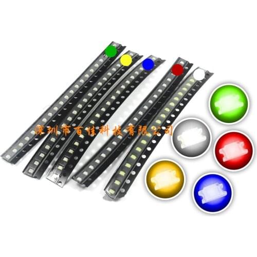 LED light-emitting diode package SMD red green yellow blue white light 0603 0805 1206 1210