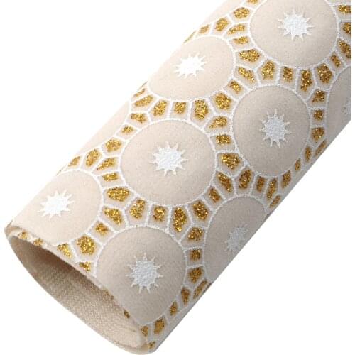 20*33cm Solid Glitter Zebra Stripe Faux Synthetic Leather Fabric For Bow Home Decoration Velvet Hot Stamping Craft cuero18368