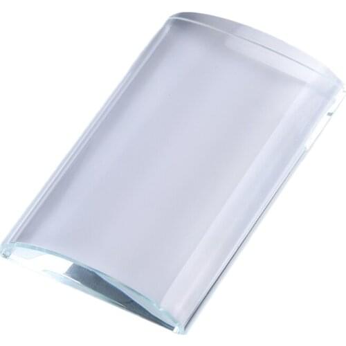 U Shape Eyelash Extension Tool Jade Stone Individual Eyelash Glue Holder Pallet for False Eyelash Extensions Adhesive Tools