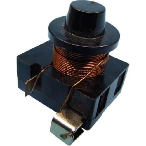 1/5HP -150W 1 Pin Refrigerator Plastic Housing Starter Compressor PTC Relay Black