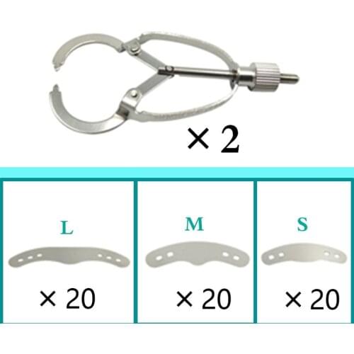 1 Kit Dental Matrix Tofflemire Clamps and Bands Dentist Lab Device Instrument