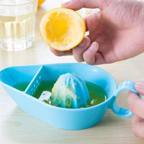 1PC Orange Lemon Squeezers Fruit tool Citrus Lime Orange Juice Maker Kitchen Accessories Cooking Gadgets Manual Juicer OK 0294