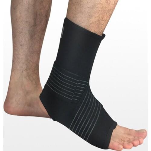 1pc Ankle Protective Sports Sleeve Compression Brace Support Cycling Riding Plantar Foot Socks Basketball Football Ankle Bandage
