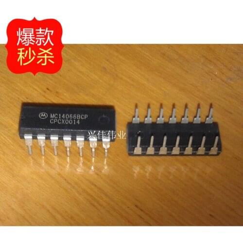 10PCS New original authentic MC14066 MC14066BCP DIP14 store