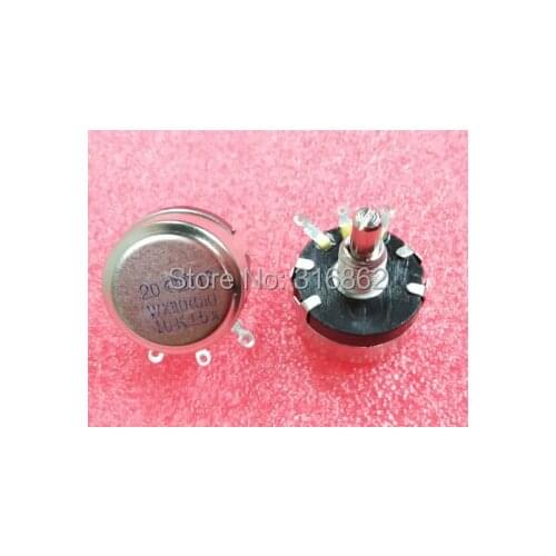 10PCS WX110 (010) 1W precision single-turn wirewound potentiometers 1K 1.5K 2.2K 4.7K 5.6K 6.8K 10K 22K 47R 100R 220R 470R