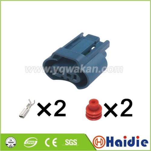 Free shipping 5sets 2pin Toyota universal fog lamps waterproof connector plug car cable connector