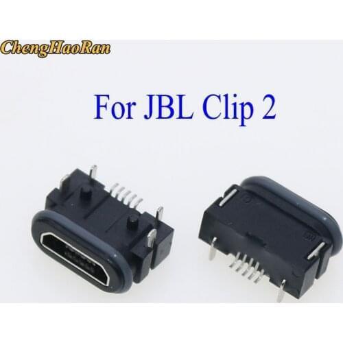 ChengHaoRan 2pcs/Lot Replacement for JBL Clip 2 Bluetooth Speaker Clip2 USB dock connector Micro USB Charging Port