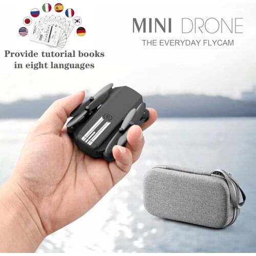 LS-MIN Mini RC Foldable drone 4K 1080P 480P HD Camera FPV WiFi Selfie Helicopter Profesional Drones RC Quadcopter Toys for boys