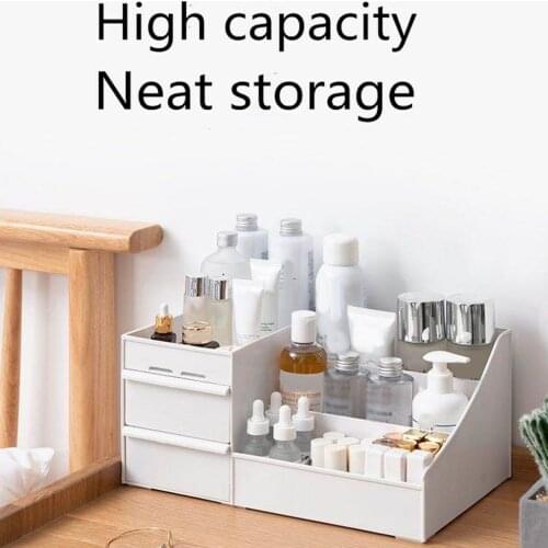 Hot New Dustproof Multi-layer Drawer Storage Box Desktop Stationery Compartment Adjustable Jewelry Account Cosmetics Storage Box