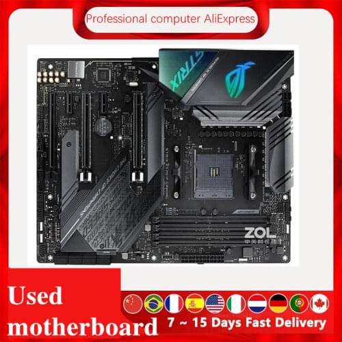Used For ASUS ROG STRIX X570-F GAMING Motherboard Socket AM4 For AMD X570M X570 Original Desktop PCI-E 4.0 m.2 sata3 Mainboard