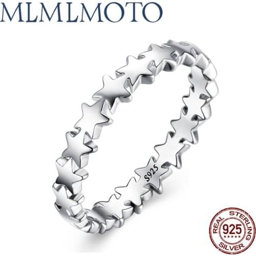 MLMLMOTO Women's Silver Rings