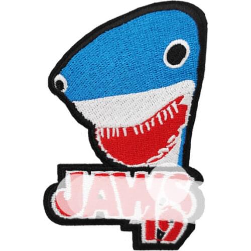 3.55'' Back to the Future Embroidered iron on and sew on Patch Jaws 19 Movie Hologram 2015 Mc Fly Dr Brown