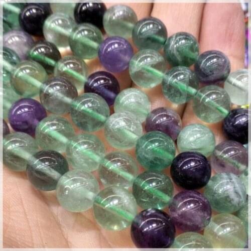 Nature green fluorite stone round ball size 4mm 6mm 8mm 10mm 12mm for charms bracelets making accessories spacer beads