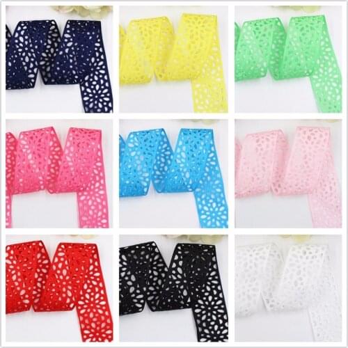 165313 , NEW width 38mm hollow flowers series Ribbon, DIY handmade materials,Clothing accessories,Gift Wrapping