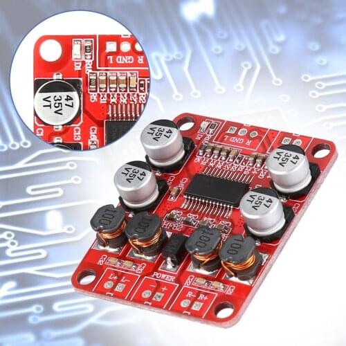 TPA3110 Power Amplifier Board High Power Digital Power Amplifier Board 2X15W Two Channel HF82 Durable