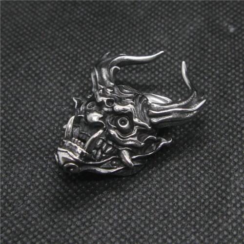 New Horn Devil Pendant 316L Stainless Steel Fashion Horn Mens Pendant
