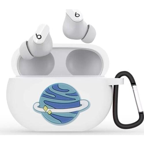 For Beats Studio Buds Case Cartoon Planet Silicone Protect Earphones Cover for Beats-Studio Buds Shockproof Headphone Case