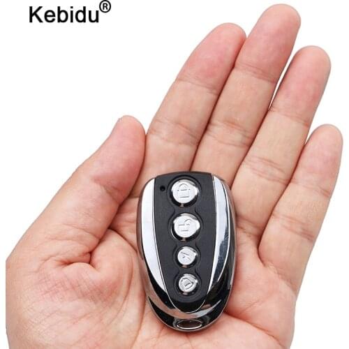 Kebidu 433 MHz Car Key Car Smart Wireless Auto Remote Control Copy Remote Singal 4 Buttons For A B C D Style for Doors Cars