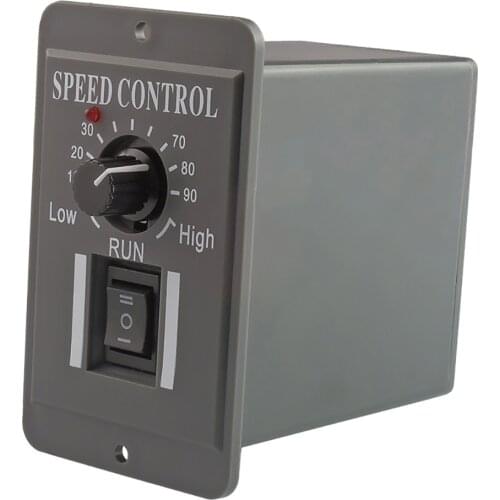 PWM 12V 24V 48V DC Geared Motor Speed Regulator Controller RV Motor Manual Two-Way Control Three-Gear Switch 10-60V