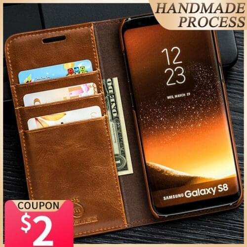 Musubo Luxury Flip Leather Case For Samsung Galaxy S20 Ultra S20 Plus S10 S10+ S10E S9 S9+ Cover Casing Card Slot Coque Capa