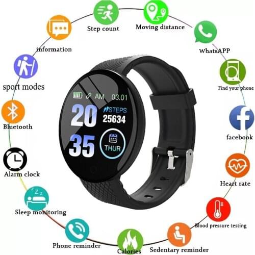 B28 Smart Watch Men Pedometer Heart Rate Monitor Fitness Tracker Long Standby Life Sport Waterproof Smartwatch For Android IOS