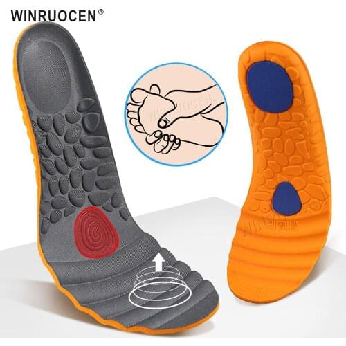 Cuttable Orthopedic Memory Foam Sport Support Insert Woman Men Shoe Feet Soles Pad Stretch Breathable Running Cushion