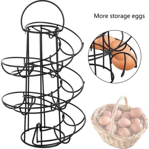 Egg Wire Storage Rack Stand Kitchen Countertop Egg Organizer Display Holder Rack Kitchen Supplies