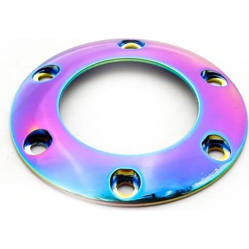 Universal Steering Wheel Horn Cover Steering Wheel Horn Button Retainer Ring Chromatic Colour Car Accessory Brand new