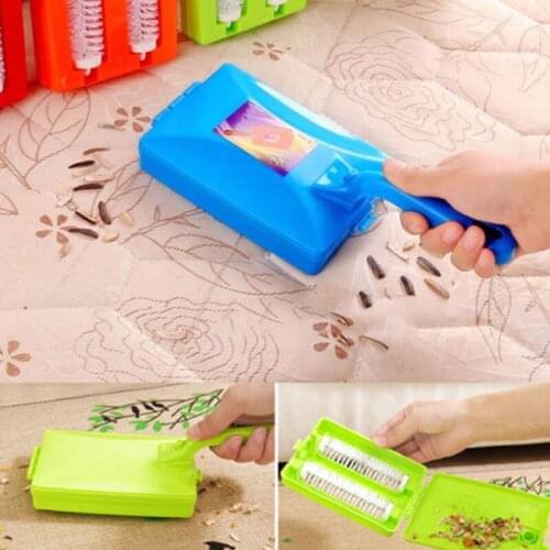 TOP Carpet Brush Collector Hand Held Table Sweeper Dirt Home Kitchen Cleaner