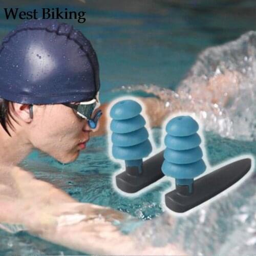 West Biking Swimming Earplugs