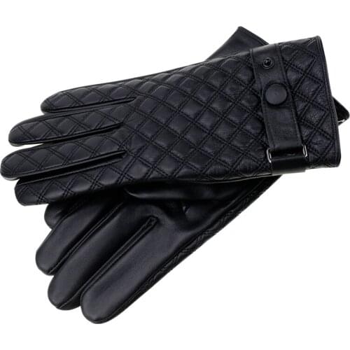 Snowmobile Hand Protection Ski Gloves Thermal Racing Gloves Touch Screen Warm Sheepskin Driving Riding Motorcycle Gloves