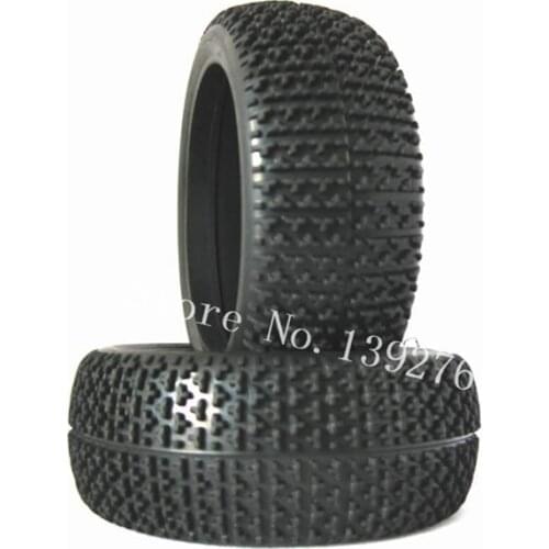 2Pair RC 1/8 Off Road Buggy Remote Control Cars Rubber Tyre Tires & Wheel 112mm*43mm For Nitro Power Baja HSP