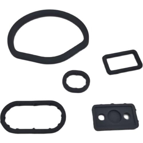 5-piece / set gasket set for sealing ring of engine oil cooler 1121840361 1121840261 1121840161 1121840280 1121840061