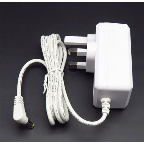 UK Plug 24V 0.65A Power Adapter with Indicator Light Home AC Adapter for Aroma Diffuser Humidifier Desk Lamp Cameras